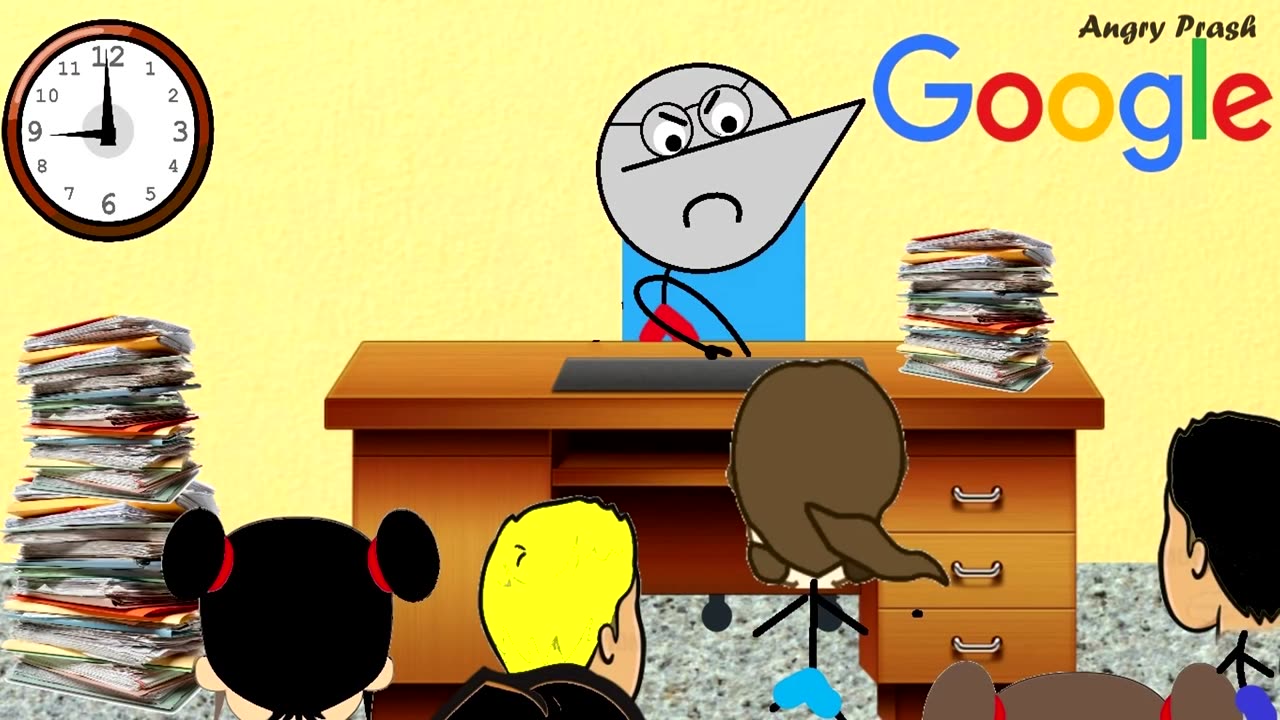 Funny Animation ( Government Job ) 😂😂😂