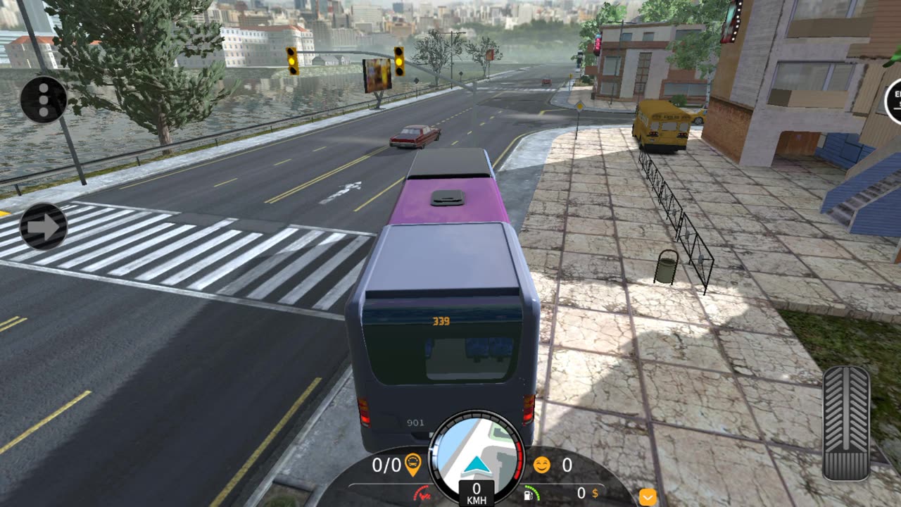 Rash Driving in Bus simulator