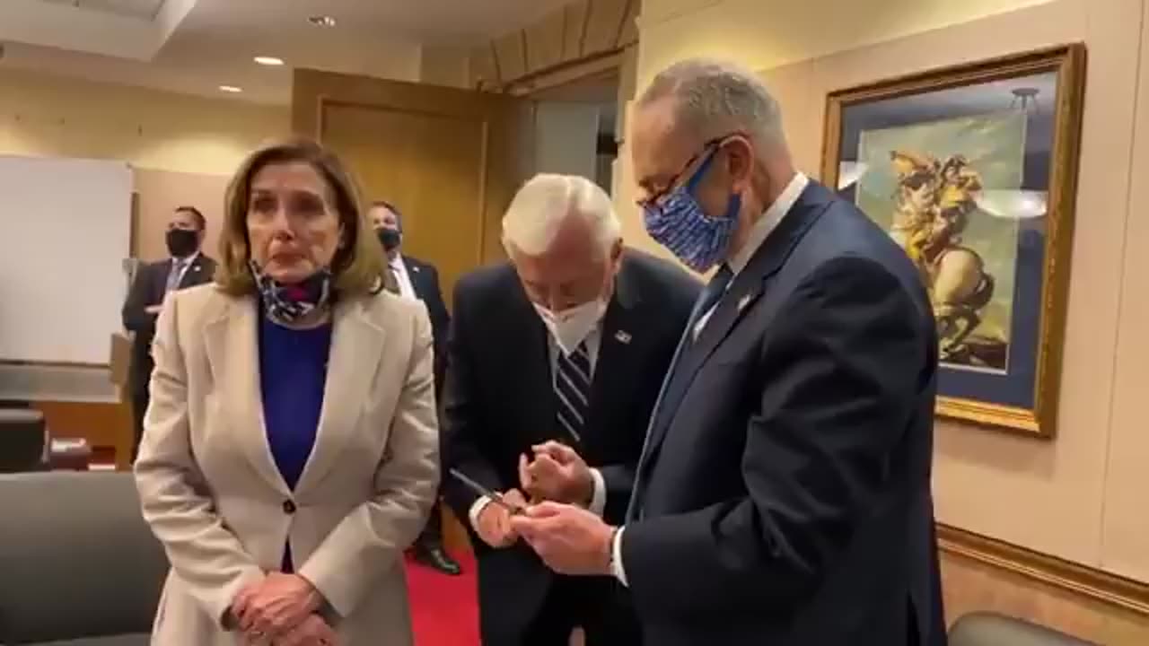 New Footage of Nancy Pelosi on Jan 6 Refusing To Get National Guard To Capital