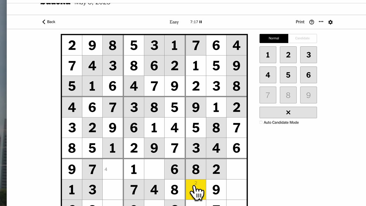 Sudoku 2023-05-08