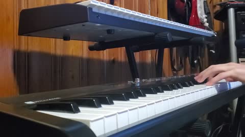 Merry Go Round of Life- Howl's Moving Castle piano cover (Tik Tok version)