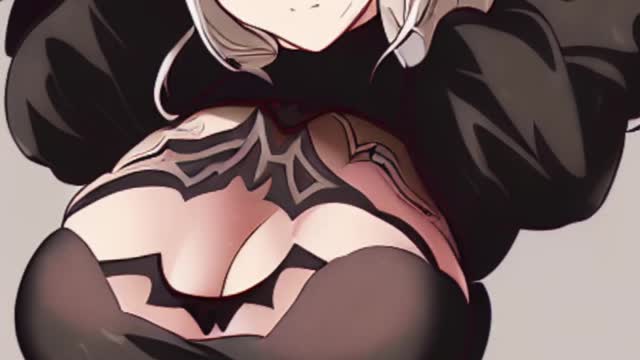 AI Generated images of 2B from (Nier: Automata)