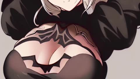 AI Generated images of 2B from (Nier: Automata)