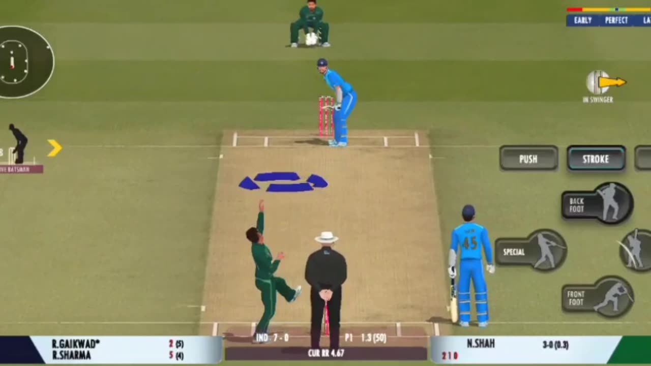 Rohit Sharma vs Ruturaj Gaikwad ! Real cricket 22 Mobile Game #trending ‎@Sanatan_Gaming_518