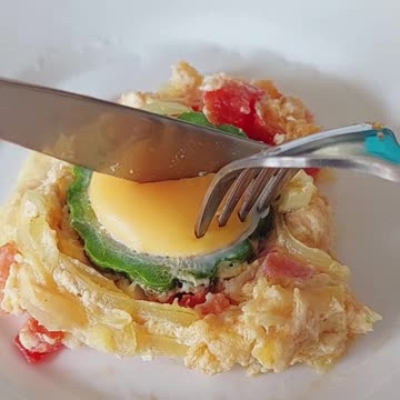 Cooking bitter melon with egg #shorts #foryou #like #share #food #cooking