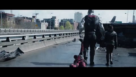 Deadpool Cuts His Hand Off Scene