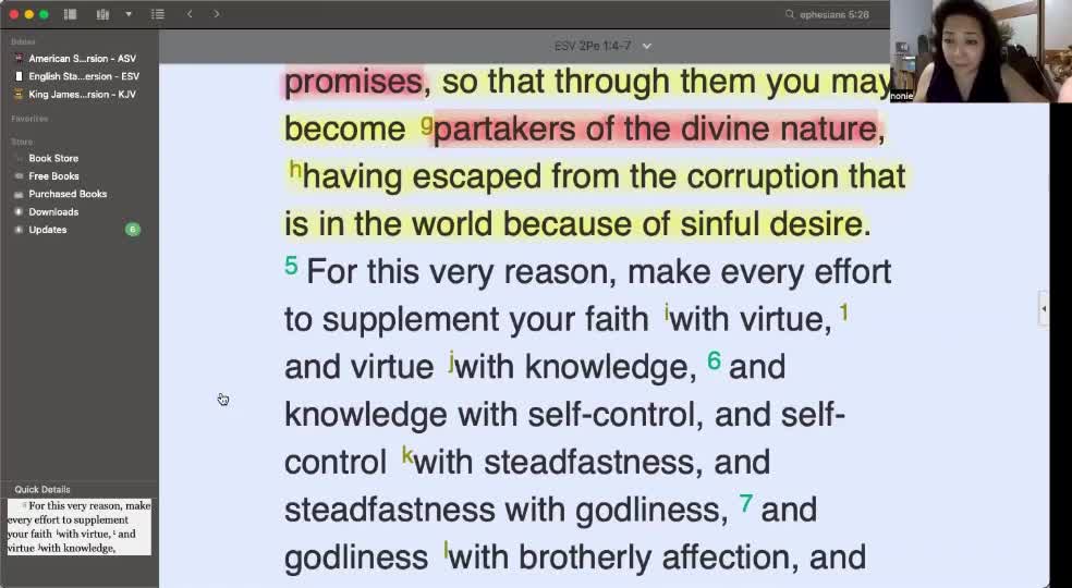 Bible Study on 2 Peter 1 ( Christ Glory and the Prophetic Word)