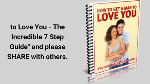 How to attract the man you want