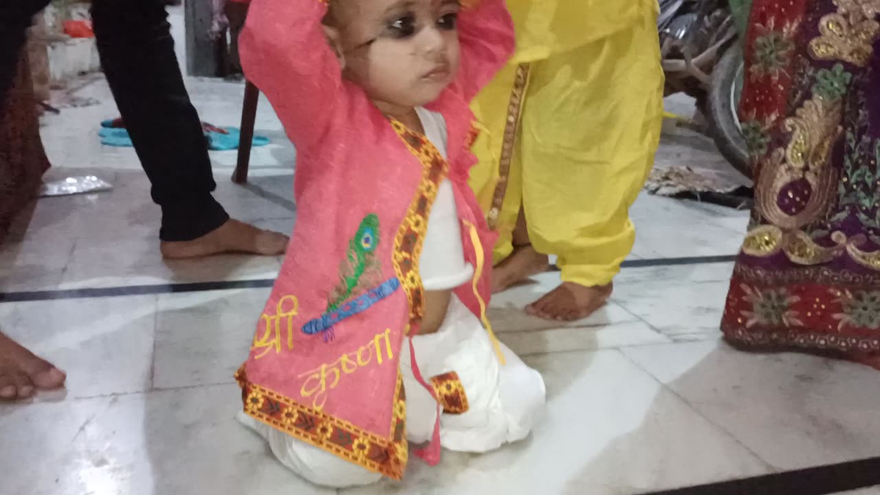 On Krishna janmashtami