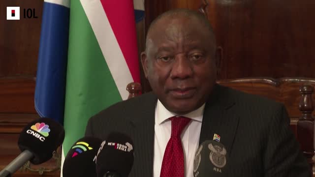 Watch: Ramaphosa plays down risk of impeachment