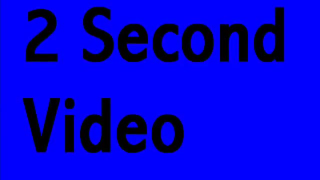 o2 Seeecond Videeo