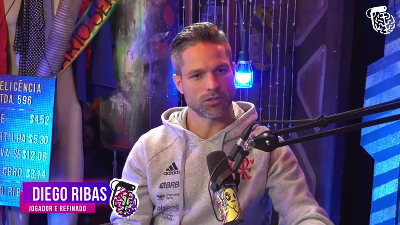 FALANDO SOBRE A SUA PASSAGEM PELO FLAMENGO - DIEGO RIBAS