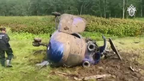 Crashed Russian Helicopter
