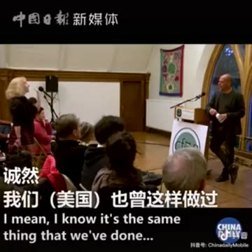 I'm very concerned about China. Look what they are doing in