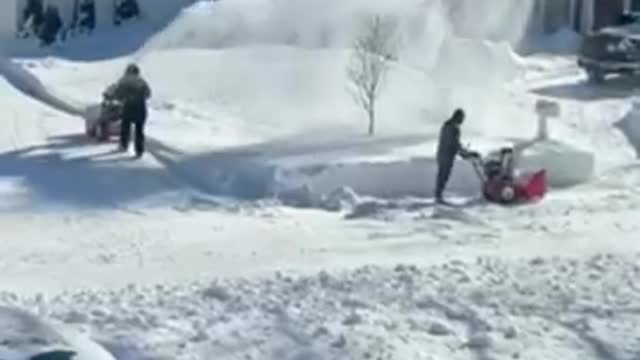 The Great Snow Blower War of 2022