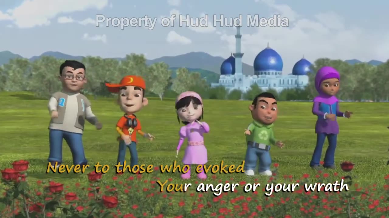 Islamic Poem for Kids the meaning of Al-Fatiaha