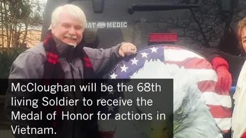 Spc 5 James McCloughan to be awarded the Medal of Honor