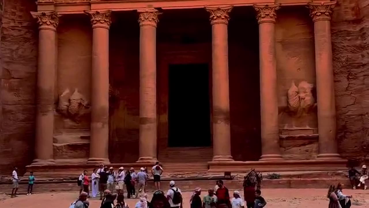 Petra is a famous archaeological site in Jordan