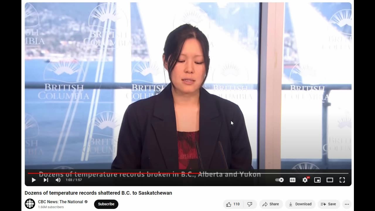 Temperature records in Canada