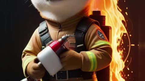 Respect 💯💯🥰🥰 version shina inu Fireworks and firecrackers #ai #cartoon #cuteanimal #animails
