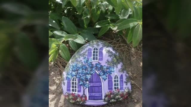 adorable stone pebble art and craft new stone painting ideas for home decor