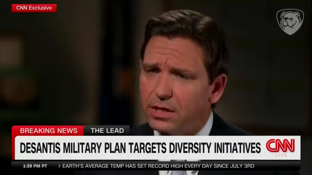 Ron DeSantis Vows to End Wokeness in the Military if Elected President