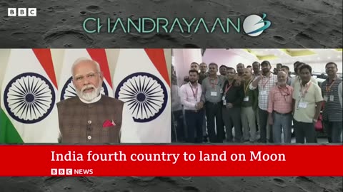 India moon landing chandrayaan 3 space craft lands near south pole