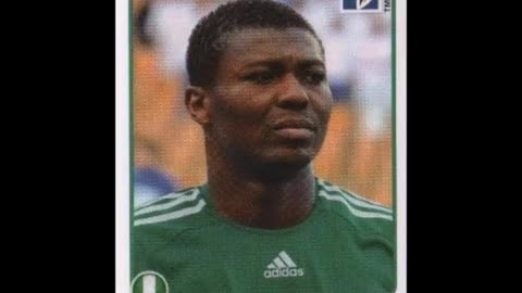 PANINI STICKERS NIGERIA TEAM WORLD CUP 2010