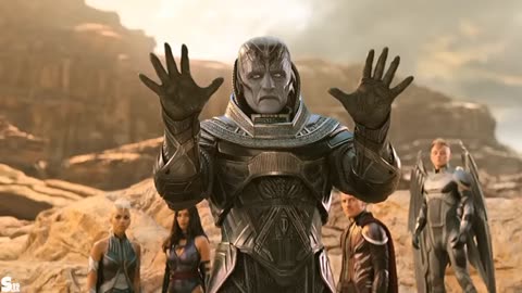 Apocalypse Build Pyramid Scene. _ X-Men _ Apocalypse (2016)