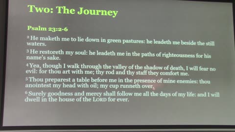 The 23rd Psalm