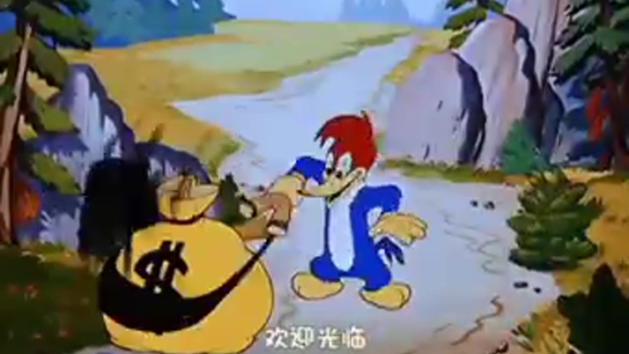 Funny cartoon video