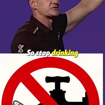 Why you shouldn't drink tap water?