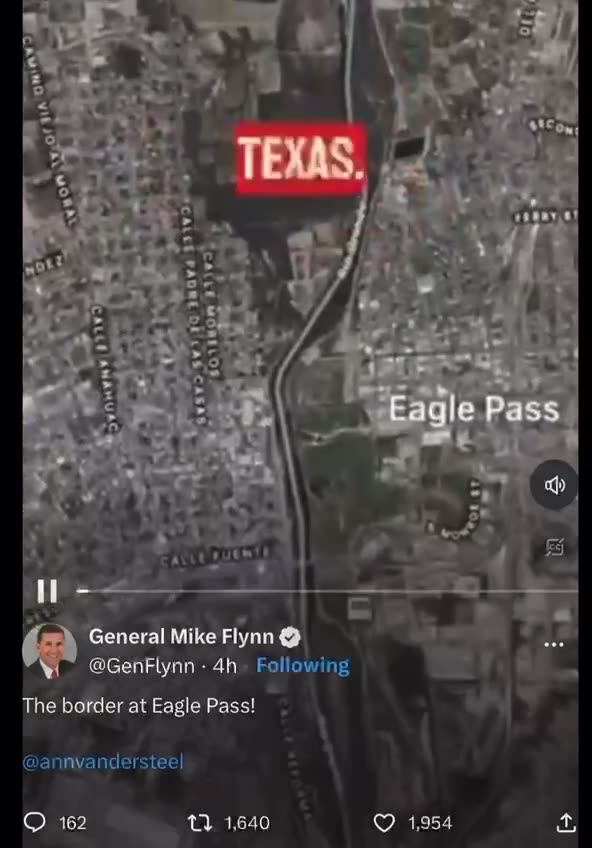 Important update on the men flooding the border at Eagle Pass.