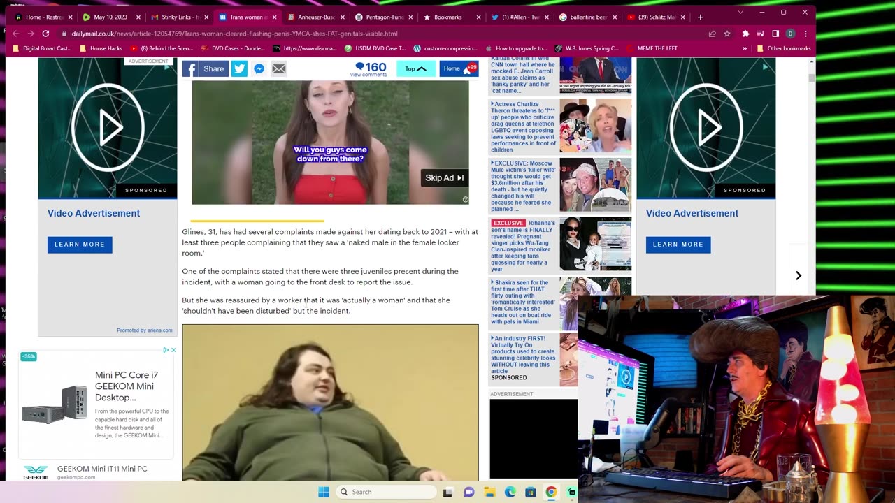 Morbidly obese trans man dodges jail time because Judge decides no one can see his penis