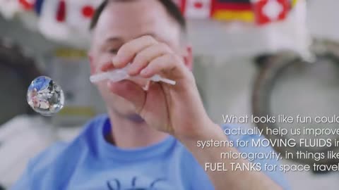 Water movement in space
