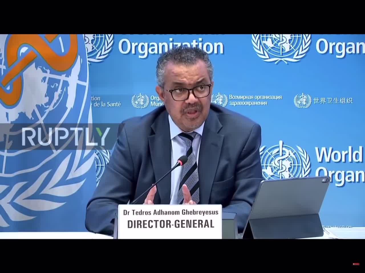 Dr Tedros Adhanom Ghebreyesus Director World Health Organization WHO