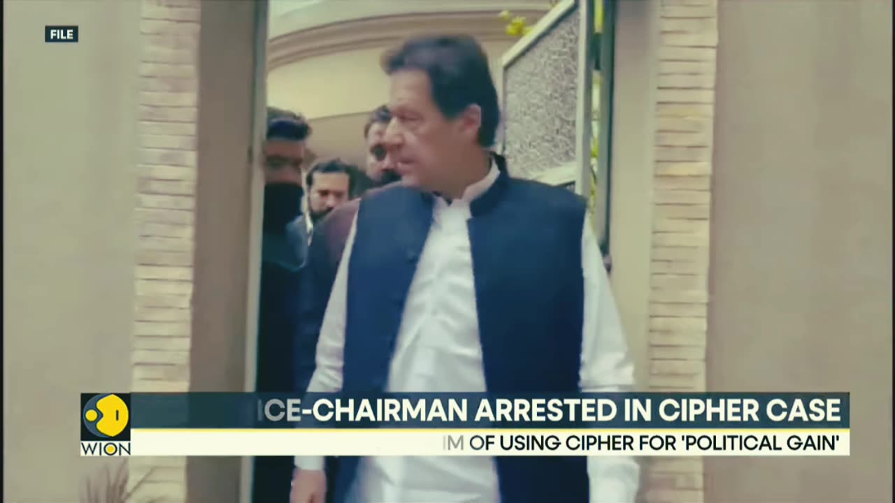 Pakistan arrest former PTI secretory - general in US cipher case.