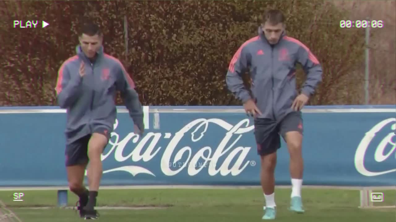 Ronaldo,Rashford,Martinez & others Train Hard in Manchester United Training Session in Spainš„