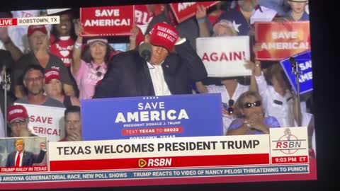 National Anthem sung at October 22, 2022 Trump rally “It is a protest” -President Trump said " A PROTEST AGAINST WHAT HORRIFIC THINGS ARE HAPPENING TO OUR COUNTRY! "