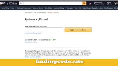 Get free gift card from Amazon, try it, it's real.