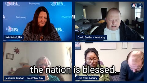 David Snider Revival Prayer Clip