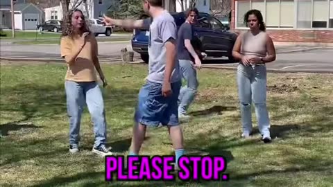 He makes recess weird.