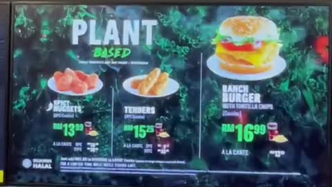 Plant-Based Food at Texas Chicken Malaysia