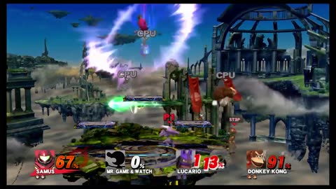 Super Smash Bros 4 Wii U Battle798