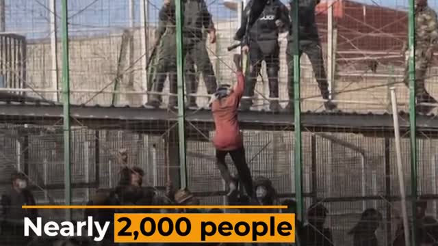Almost two dozen die crossing from Morocco into Spanish territory I Al Jazeera Newsfeed
