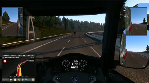 Throught tunnel to Carlisle-Eurotruck Simulator 2