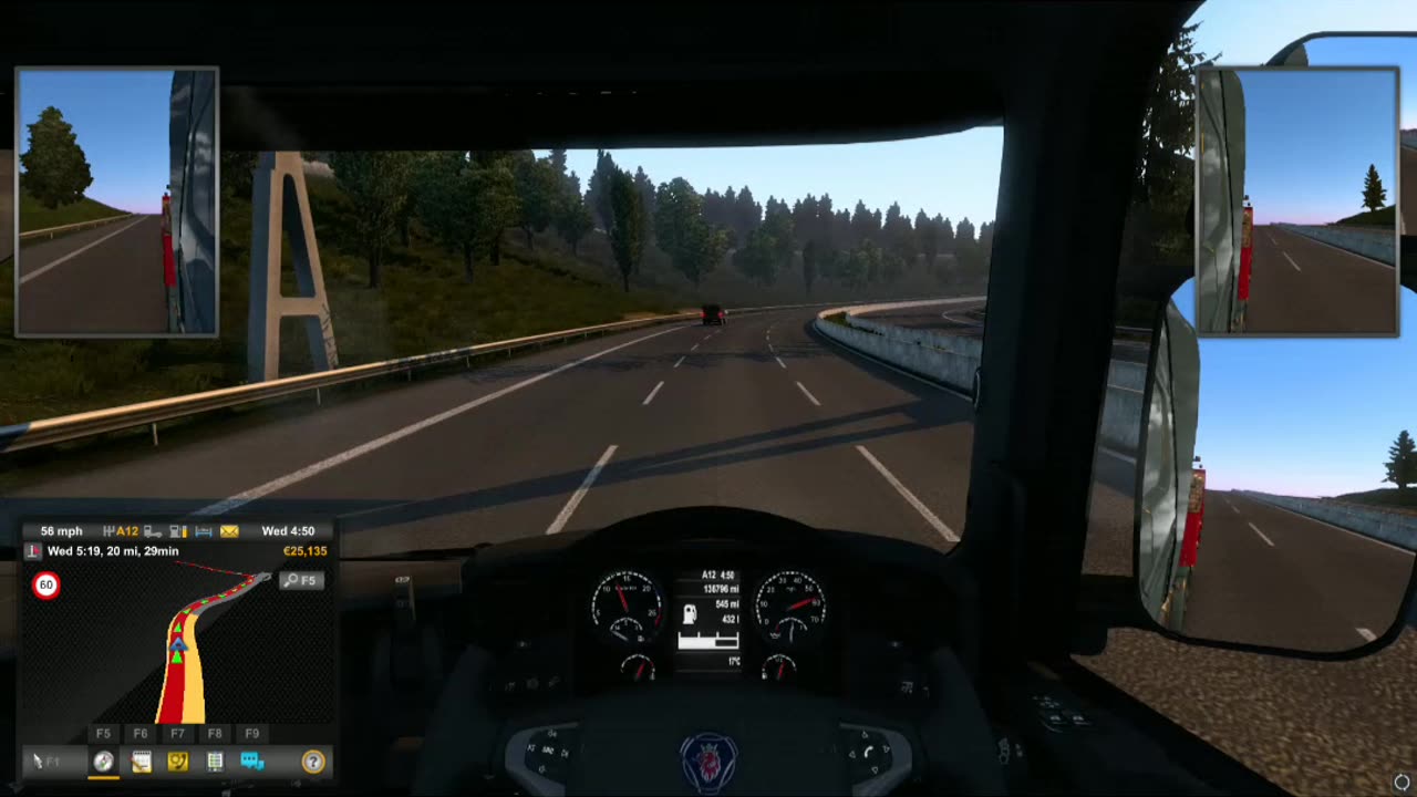 Throught tunnel to Carlisle-Eurotruck Simulator 2