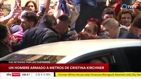 WATCH: Argentina's Vice President survives 'attempted assassination'