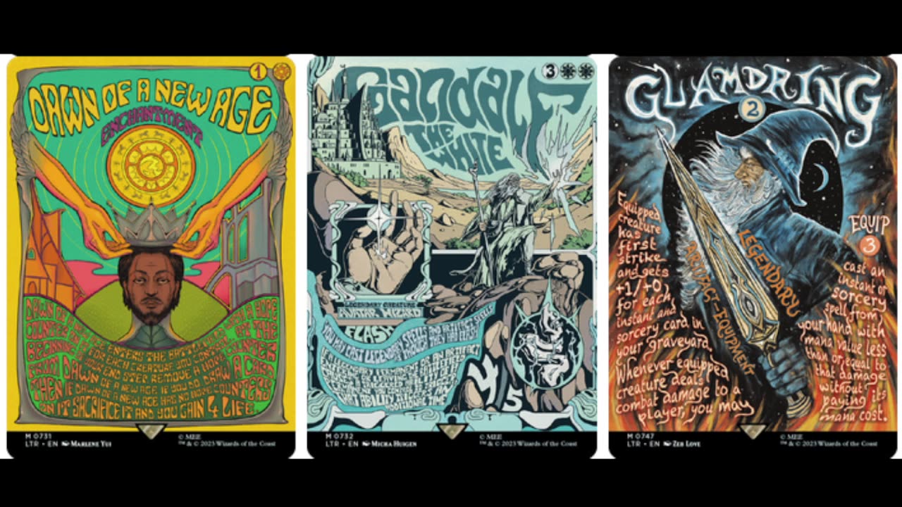 New card in the Lord of the rings special edition set Leaked