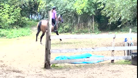 Some light jumping with Sven last summer. Cannot wait for winter to be over!